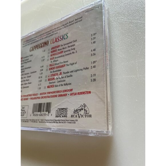 Cappuccino Classics CD RCA Victor Great Classical Hits 60 Minutes Various Artist - Picture 4 of 5